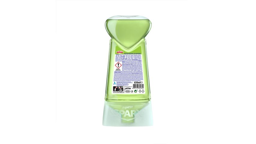 Asperox Sparx Summer Edition Cool Lime & Bergamot Liquid Dishwashing Detergent 650 ml