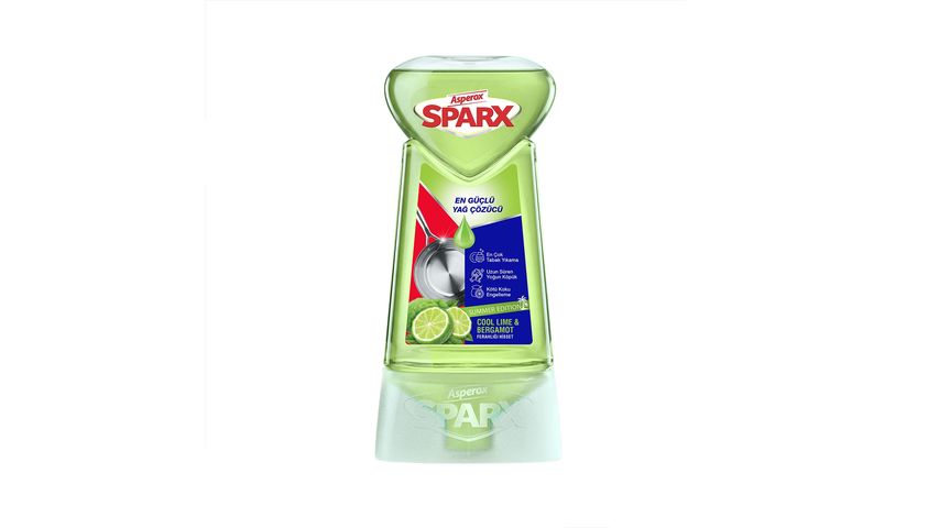 Asperox Sparx Summer Edition Cool Lime & Bergamot Liquid Dishwashing Detergent 650 ml