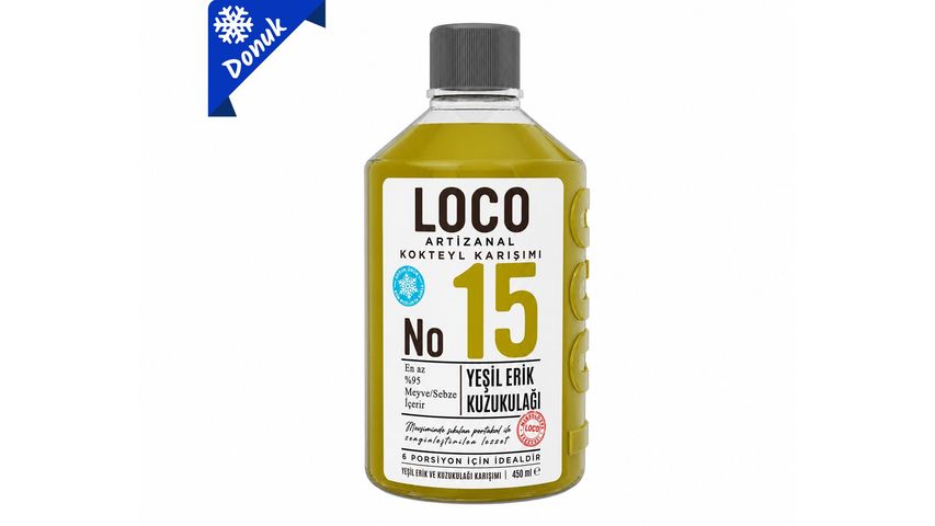 Loco No:15 Yeşil Erik Kuzukulağı 450 ml