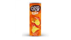 Cipso Tube Spicy Seasoned Potato Chips 160 g