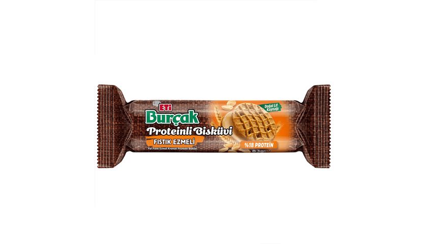 Eti Burçak Proteinli Fıstık Ezmeli Bisküvi 83 g