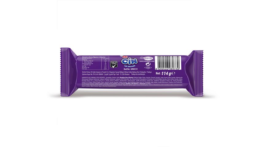 Eti Cin Lokmalık Karadutlu Limonlu Bisküvi 114 g