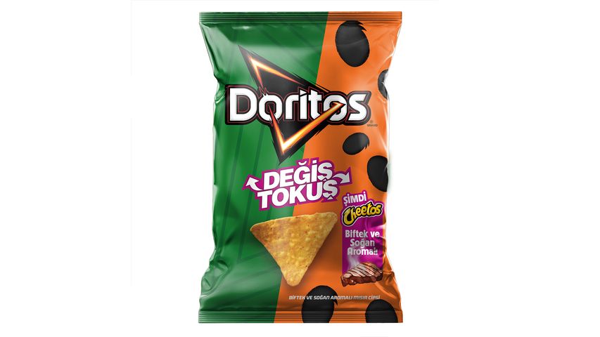 Doritos Biftek & Soğan Aromalı Süper Boy Mısır Cipsi 115 g