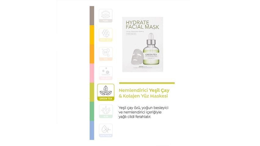 Dermal Korea Hydrate Yüz Maske Seti