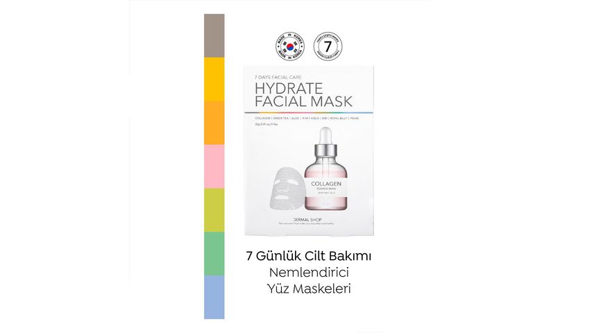 Dermal Korea Hydrate Yüz Maske Seti