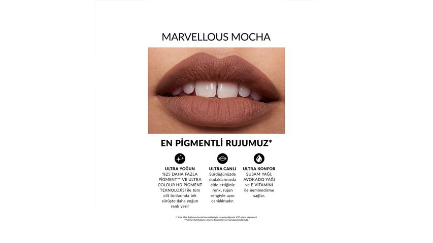 Avon Ultra Mat Ruj Marvellous Mocha