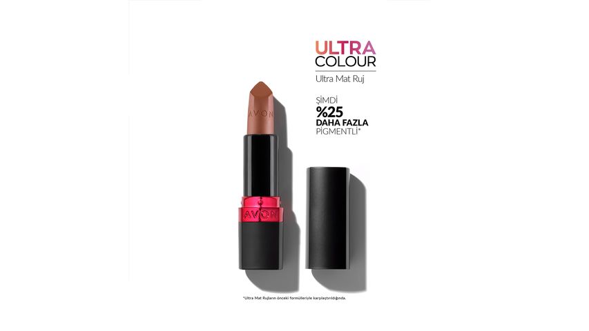 Avon Ultra Mat Ruj Marvellous Mocha