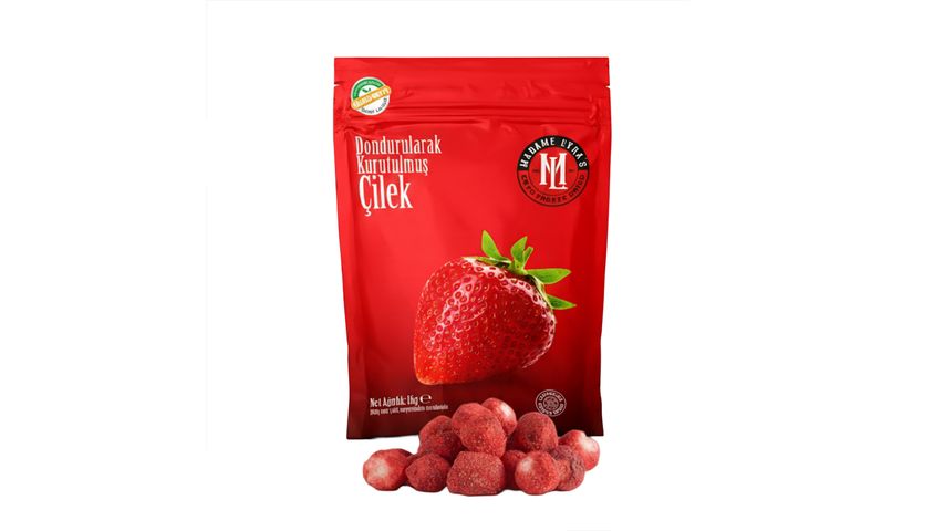 Madame Lyras Freeze-Dried Whole Strawberry 16 g