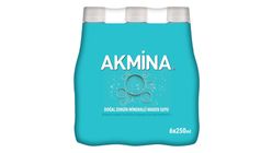 Akmina Doğal Maden Suyu 6x250 ml