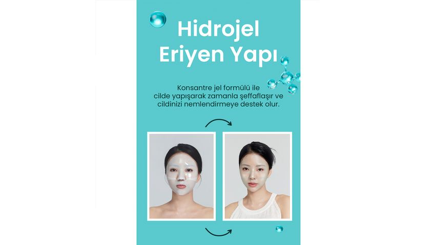 Dermal Korea Seoul Face Transparent Melting Gel Face Mask 34 g