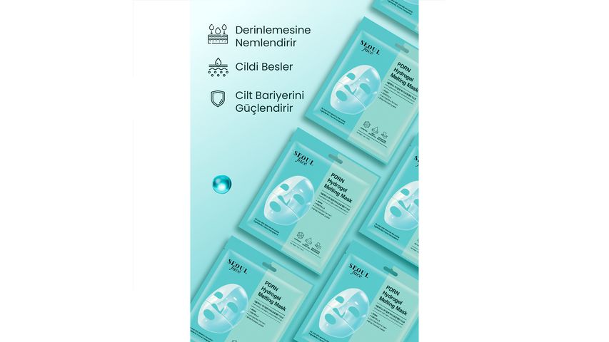 Dermal Korea Seoul Face Transparent Melting Gel Face Mask 34 g