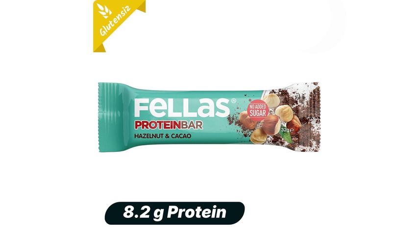 Fellas Hazelnut & Cocoa Protein Bar 32 g