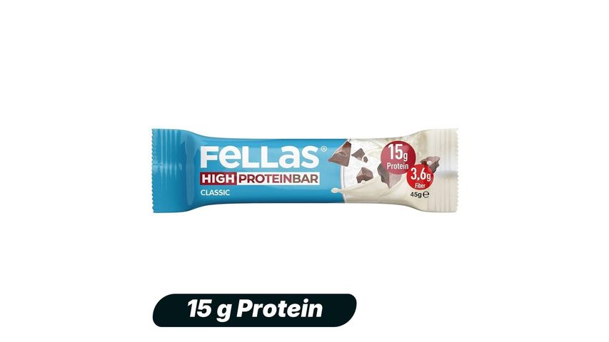 Fellas Yüksek Protein Classic Bar 45 g