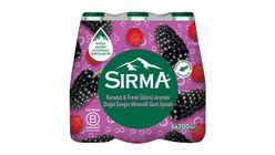 Sırma Karadut & Frenk Üzümü Maden Suyu 6x200 ml