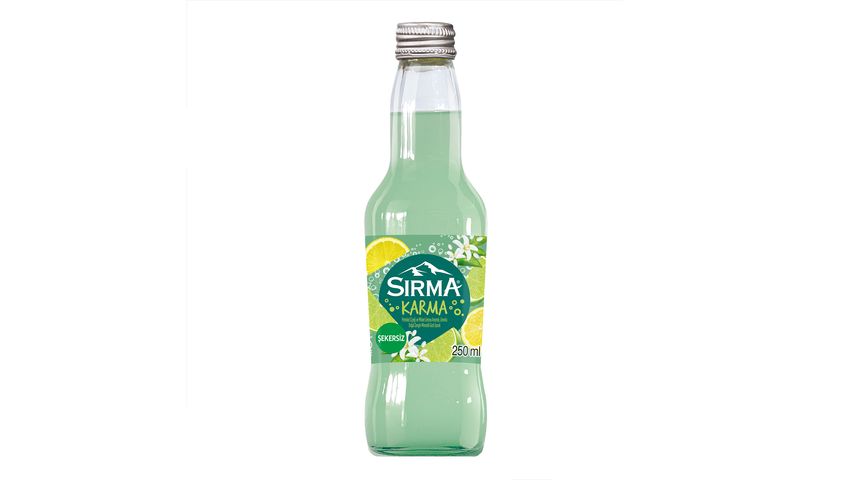 Sırma Mixed Orange Blossom & Lime Flavored Natural Mineral Water 250 ml