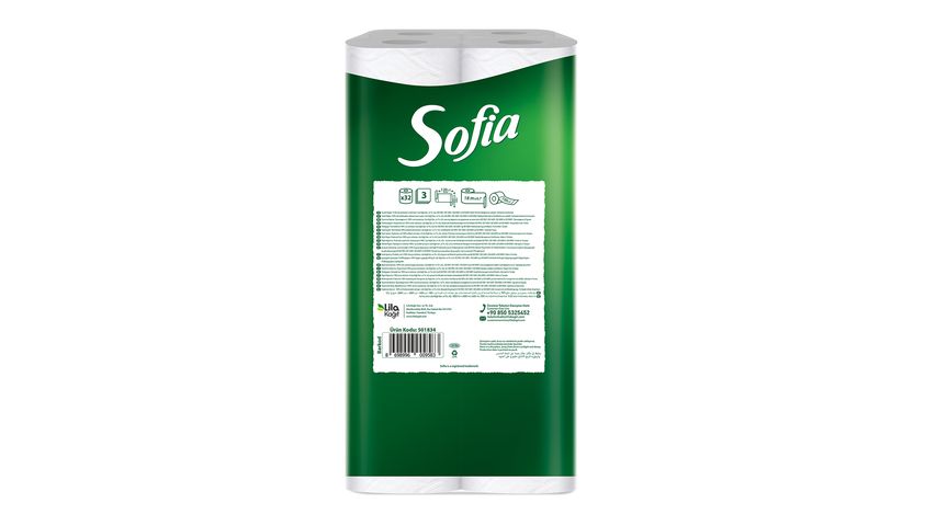 Sofia 3-Ply 32-Roll Toilet Paper