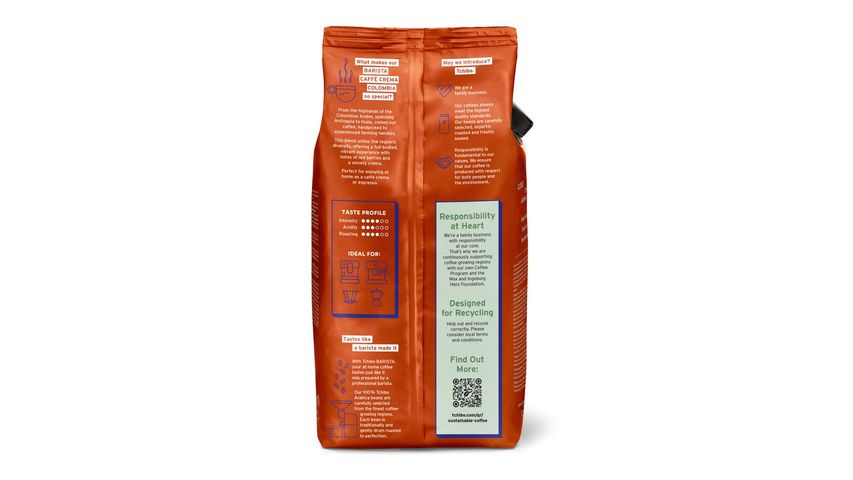 Tchibo Barista Origins Colombia Çekirdek Kahve 1000 g