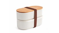Pera 2-Piece Oval Food Storage & Lunch Box Set