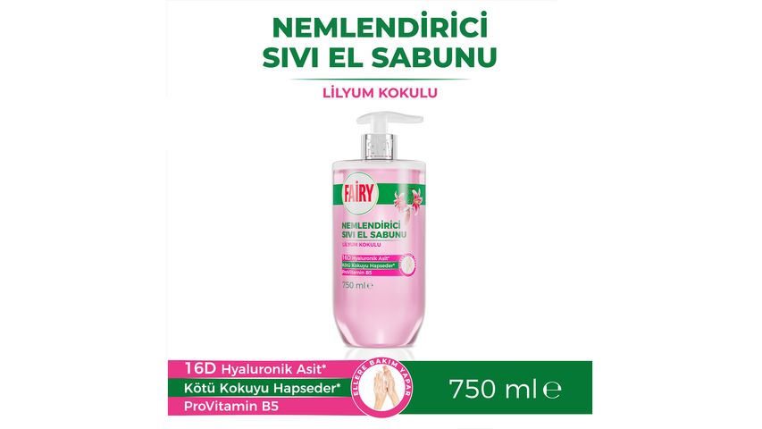 Fairy Lily Liquid Dishwashing Detergent 750 ml