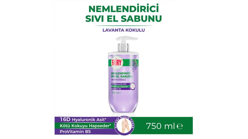 Fairy Lavanta Yağlı Sıvı Sabun 750 ml