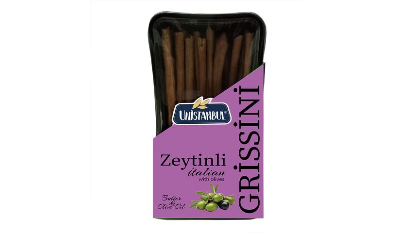 Unistanbul Zeytinli Grissini 130 g