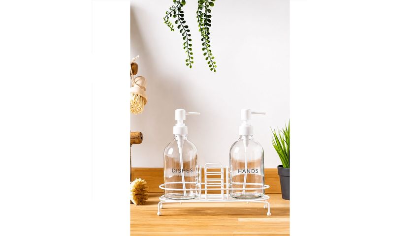 Finehome Nova Standlı 2'li Sıvı Sabunluk