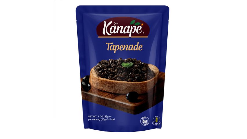 Kanape Anchovy Black Olive Tapenade 85 g