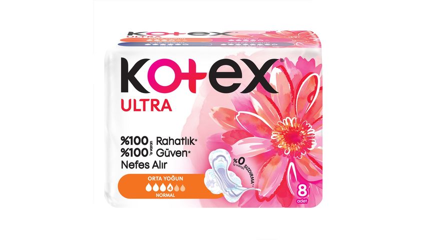 Kotex Ultra Single Normal Hijyenik Ped 8'li