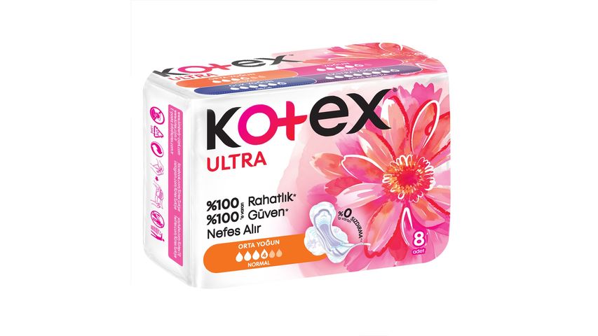 Kotex Ultra Single Normal Hijyenik Ped 8'li