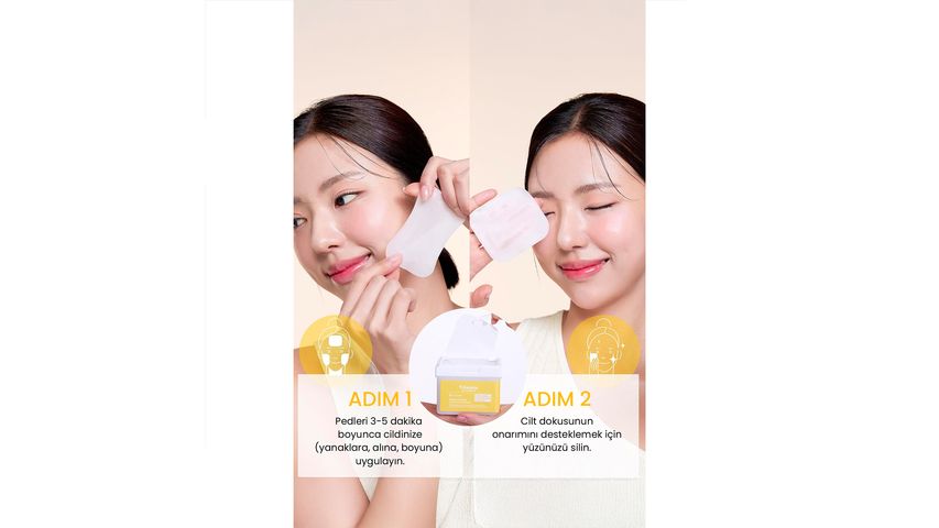 Dermal Vitamin Toner Pad Canlandırıcı & Aydınlatıcı Tonik Pedi 12 Adet