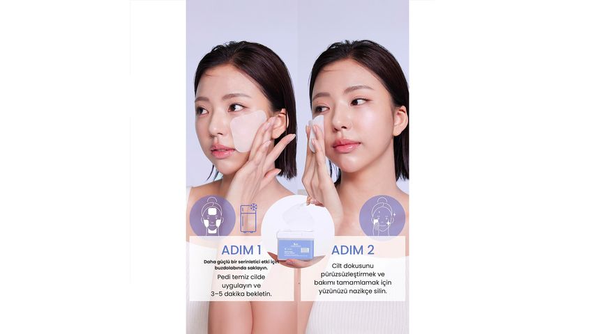Dermal Ice Cooling Toner Pads 12 pcs
