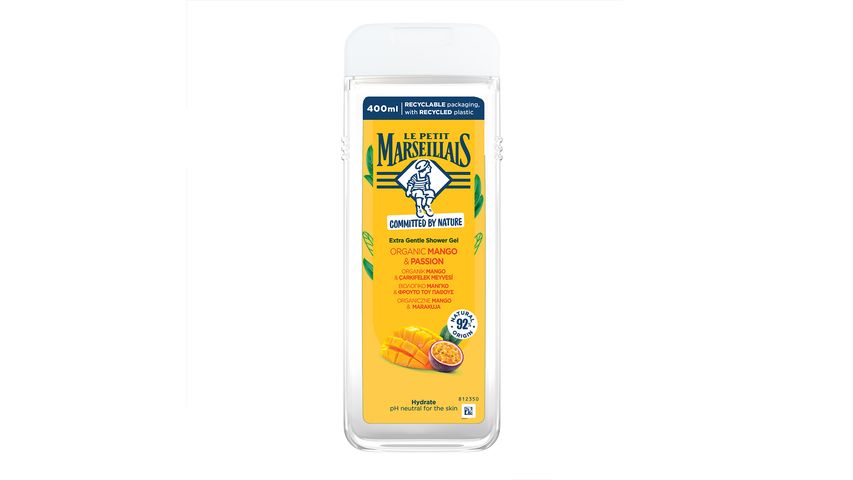 Le Petit Marseillais Mango & Çarkıfelek Meyvesi Duş Jeli 400 ml