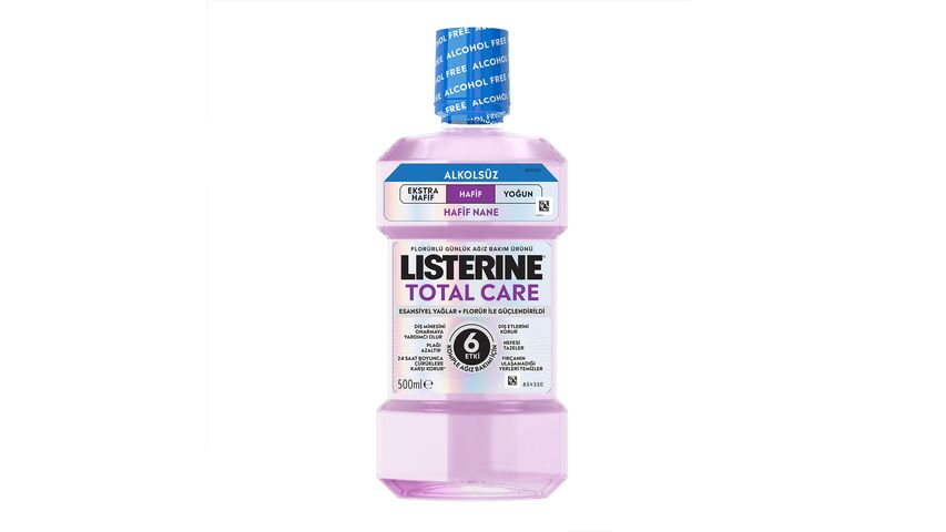 Listerine Total Care Mild Taste Mouthwash 500 ml