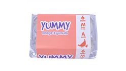 Yummy 6-Pack Omega Eggs 53-62 g