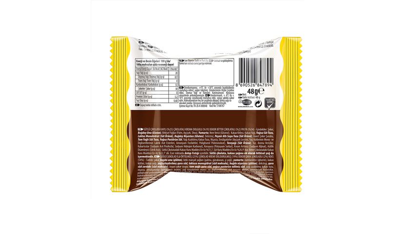 Eti Petito Sosbom Çikolatalı Krema Dolgulu Pasta 48 g