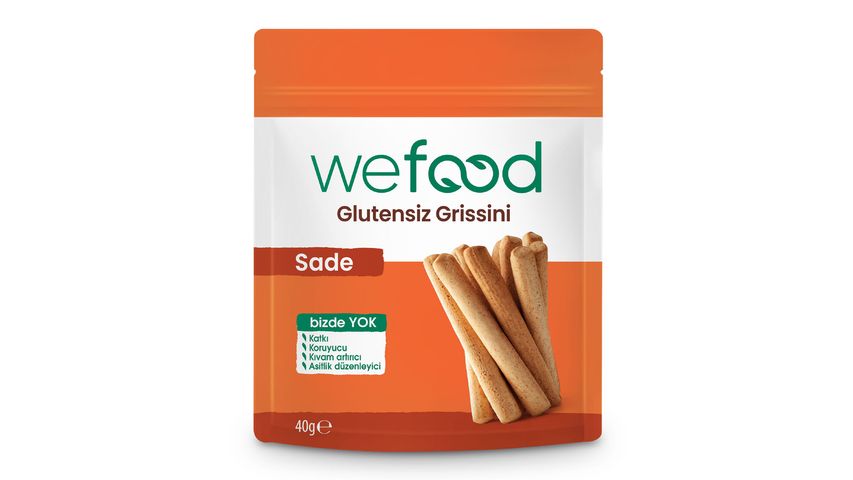 Wefood Gluten-Free Plain Grissini 40 g