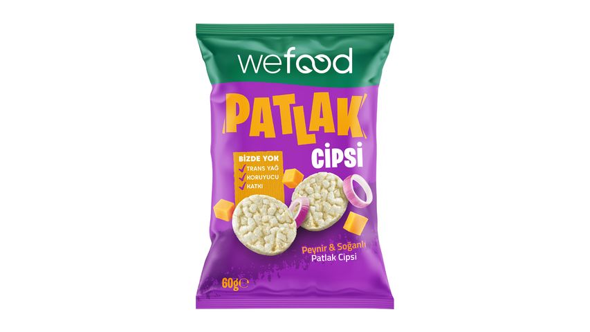 WeeFood Cheese & Onion Popped Chips 60 g