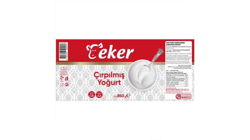Eker Whipped Yogurt 850 g