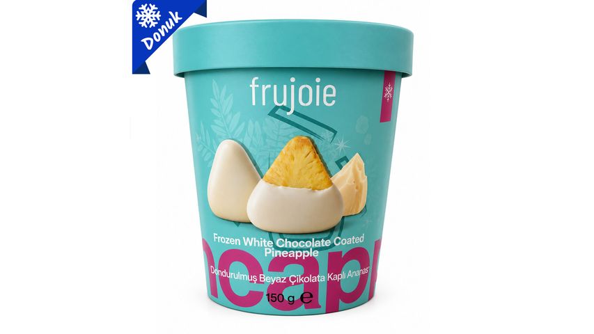 Frujoie Beyaz Çikolata Kaplı Ananas 150 g