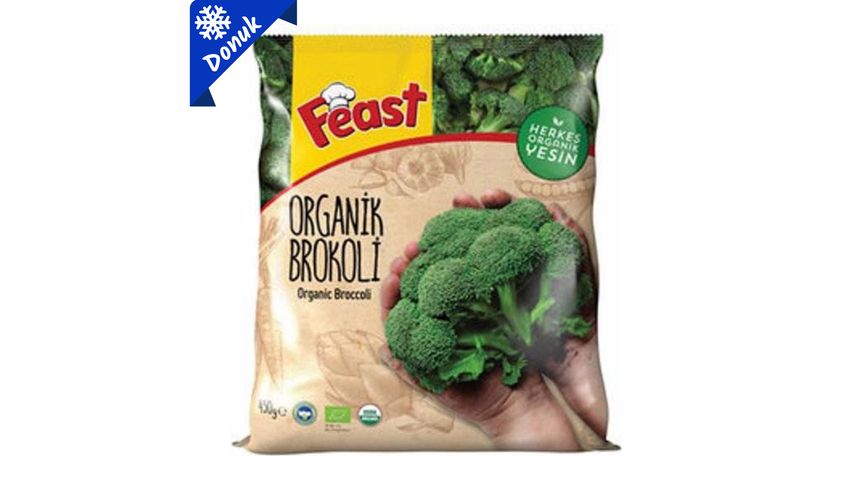 Feast Dondurulmuş Organik Brokoli 450 g