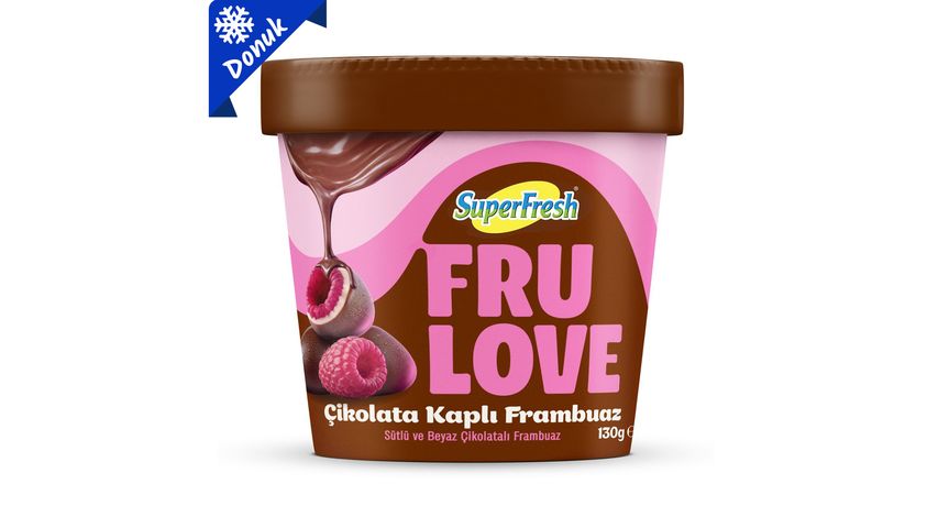 SuperFresh Frulove Çikolata Kaplı Frambuaz 130 g