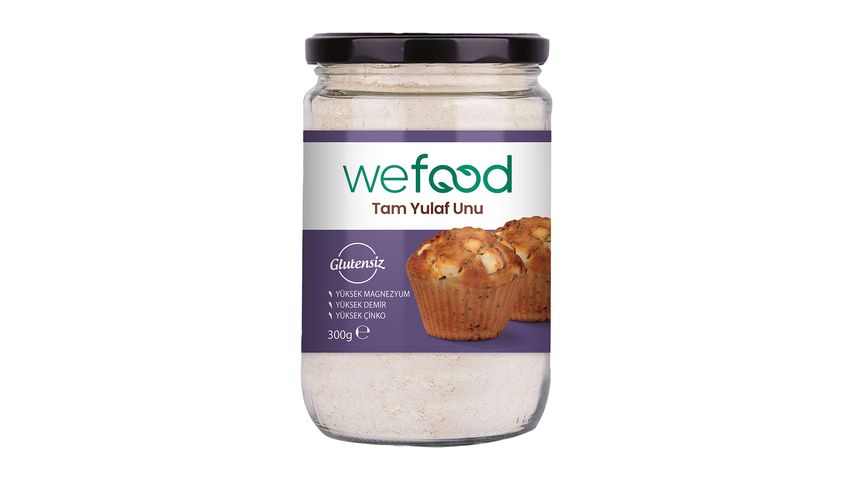 Wefood Glutensiz Tam Yulaf Unu 300 g