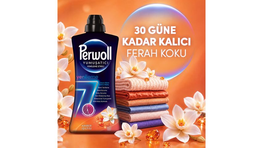 Perwoll Amber Işıltısı Yumuşatıcı 1200 ml