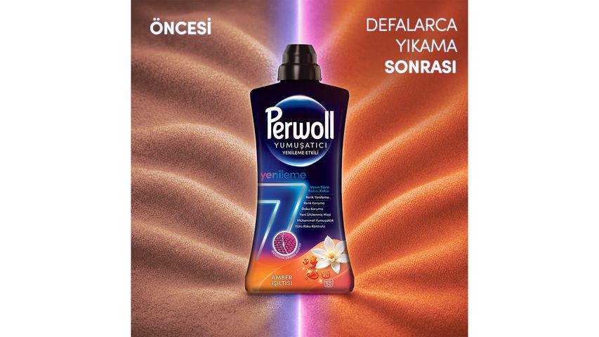 Perwoll Amber Işıltısı Yumuşatıcı 1200 ml