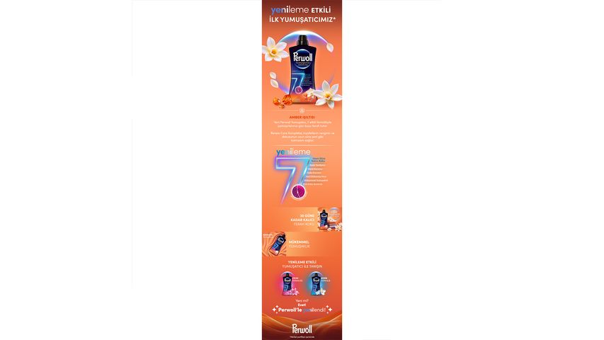 Perwoll Amber Işıltısı Yumuşatıcı 1200 ml