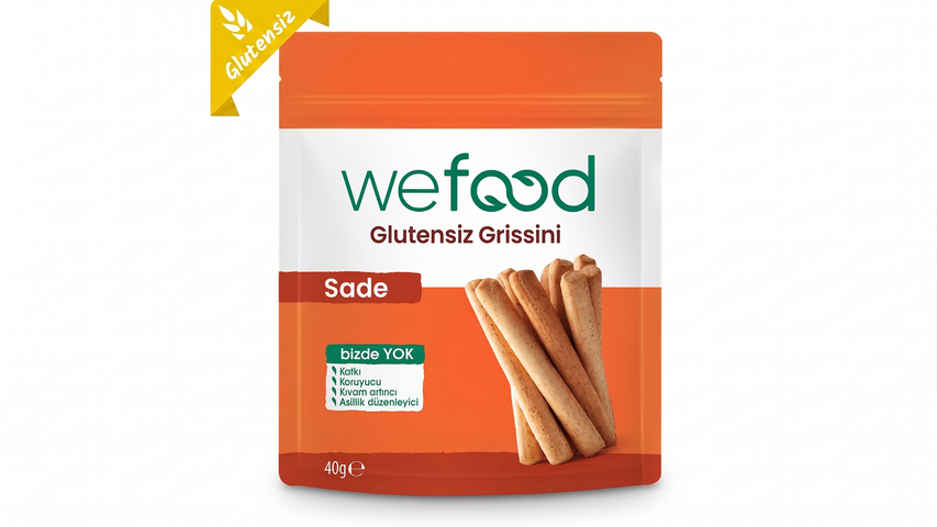 Wefood Gluten-Free Plain Grissini 40 g
