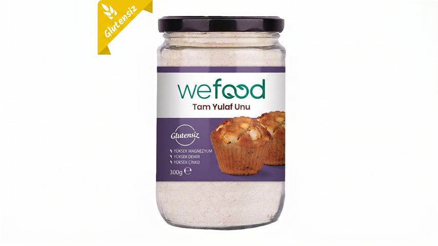 Wefood Gluten-Free Whole Oat Flour 300 g