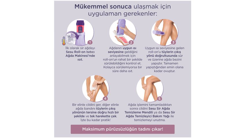 Sesu Sensitive Roll-On Wax 100 ml