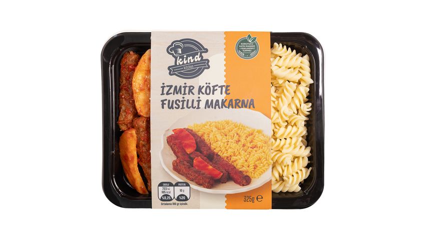Kind Kitchen İzmir Meatballs & Fusilli Pasta 325 g