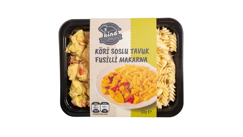 Kind Kitchen Curry Chicken & Fusilli Pasta 350 g